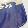振袖 良品 しつけ糸付き 金駒刺繍 正絹 花柄 袷仕立て 身丈165.5cm 裄丈64cm リサイクル着物 着物 刺繍 箔 金彩 金通し 未使用品 成人式 二十歳 二十歳の集い フォーマル 青・紺_画像19