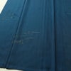 盛夏 夏用 正絹 風景柄 単衣仕立て 身丈155.5cm 裄丈62.5cm リサイクル着物 着物 青・紺_画像4