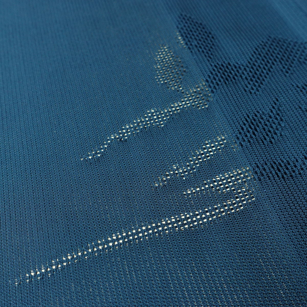 盛夏 夏用 正絹 風景柄 単衣仕立て 身丈155.5cm 裄丈62.5cm リサイクル着物 着物 青・紺_画像8