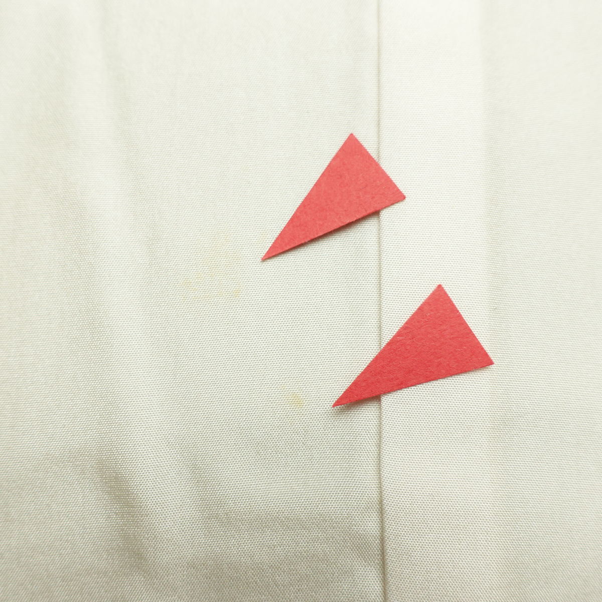 長襦袢 丹後ちりめん 本草木染 翔名織襦袢 しつけ糸付き しつけ糸付き 正絹 流水・波柄 袷仕立て 身丈127.5cm 裄丈63.5cm リサイクル着物 フォーマル ベージュ_画像19