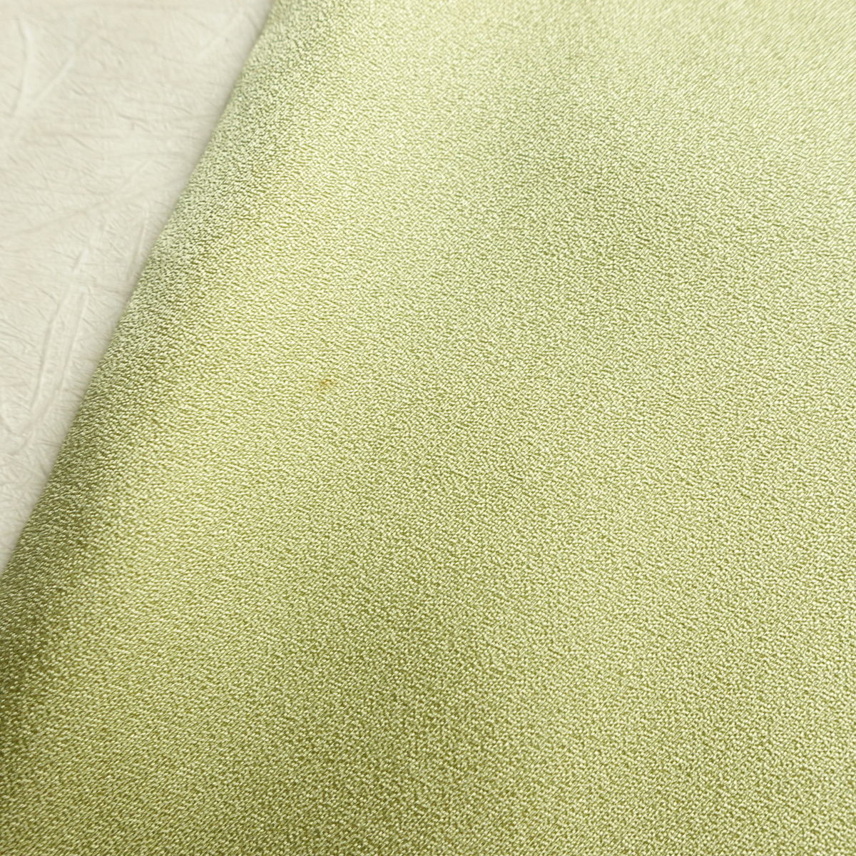 訪問着 正絹 花柄 袷仕立て 身丈169cm 裄丈70cm リサイクル着物 着物 入学式 卒業式 七五三 お宮参り フォーマル 上品 扇面 緑・うぐいす色_画像25