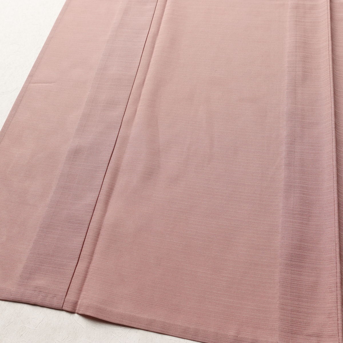 盛夏 色無地 正絹 無地 単衣仕立て 身丈158.5cm 裄丈63.5cm リサイクル着物 夏用 着物 フォーマル ピンク_画像4