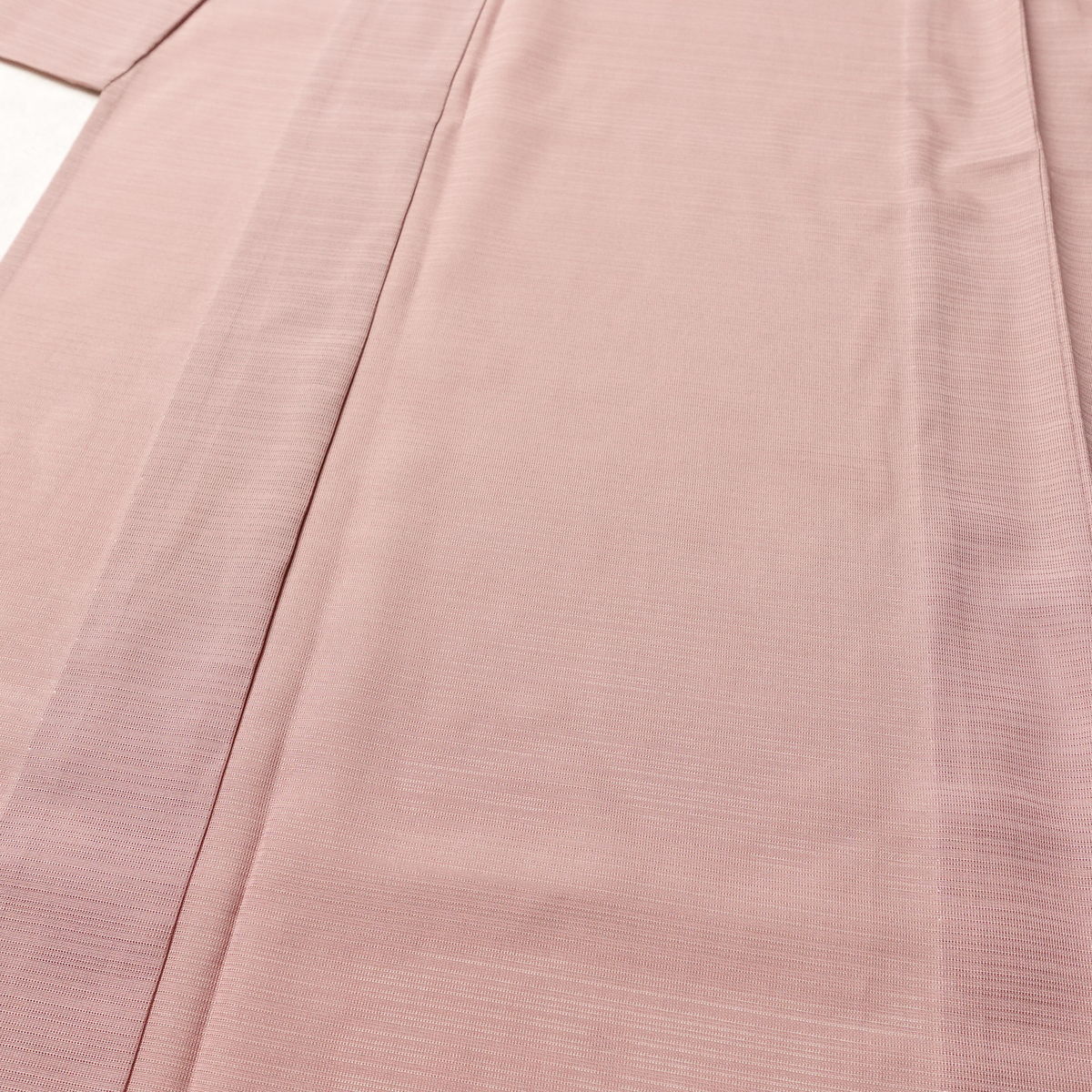 盛夏 色無地 正絹 無地 単衣仕立て 身丈158.5cm 裄丈63.5cm リサイクル着物 夏用 着物 フォーマル ピンク_画像5