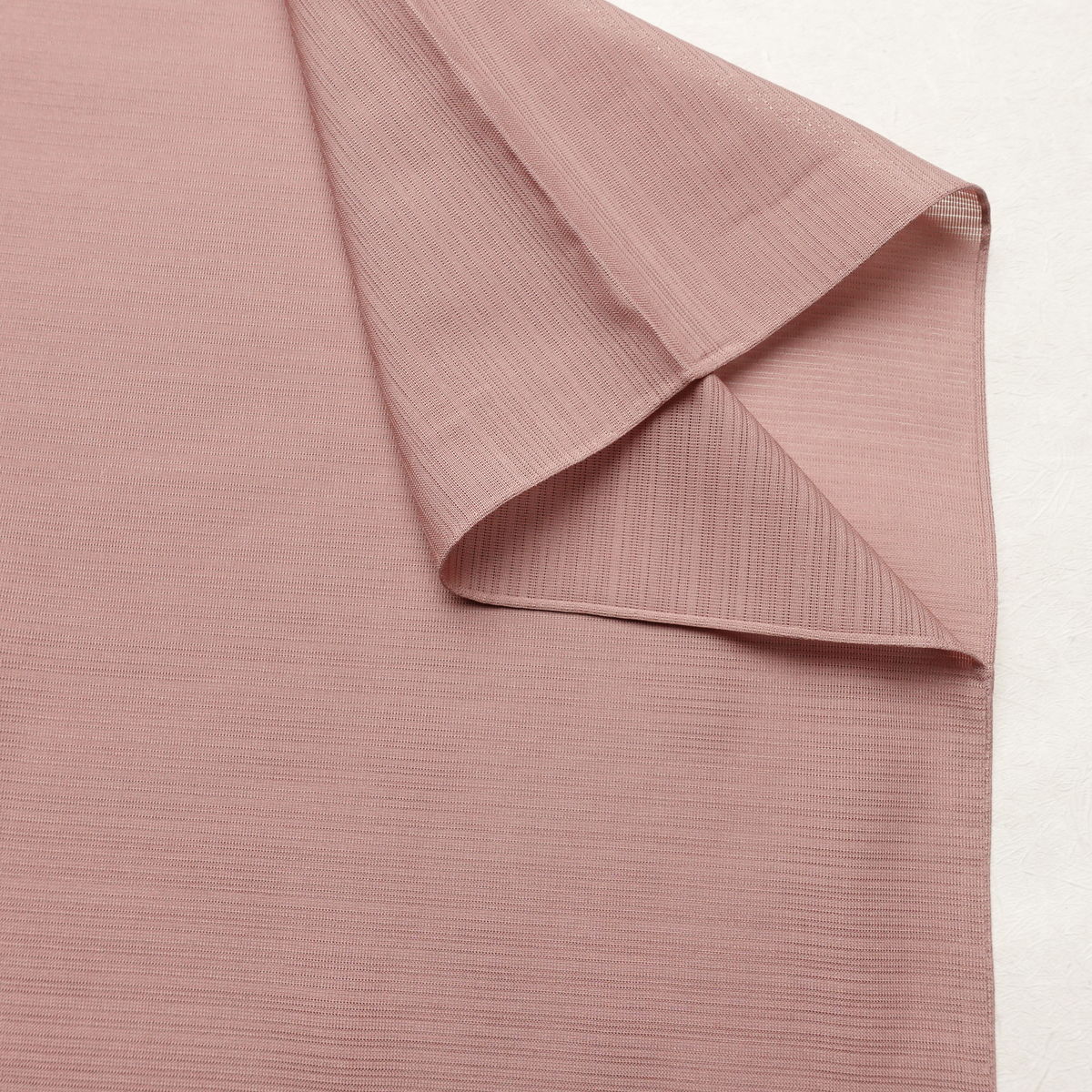 盛夏 色無地 正絹 無地 単衣仕立て 身丈158.5cm 裄丈63.5cm リサイクル着物 夏用 着物 フォーマル ピンク_画像12