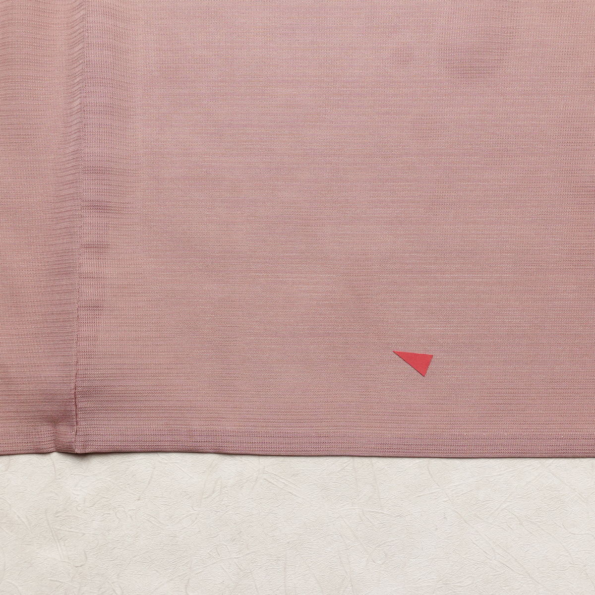 盛夏 色無地 正絹 無地 単衣仕立て 身丈158.5cm 裄丈63.5cm リサイクル着物 夏用 着物 フォーマル ピンク_画像19