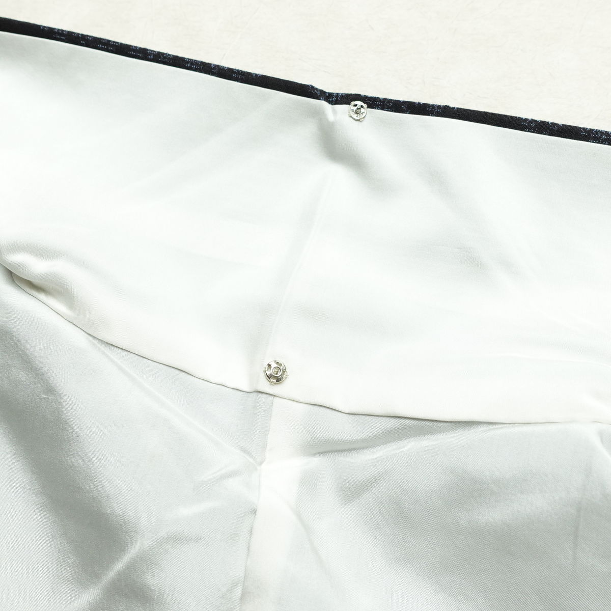 紬 良品 正絹 木の葉・植物柄 袷仕立て 身丈160.5cm 裄丈66cm リサイクル着物 着物 青・紺_画像21