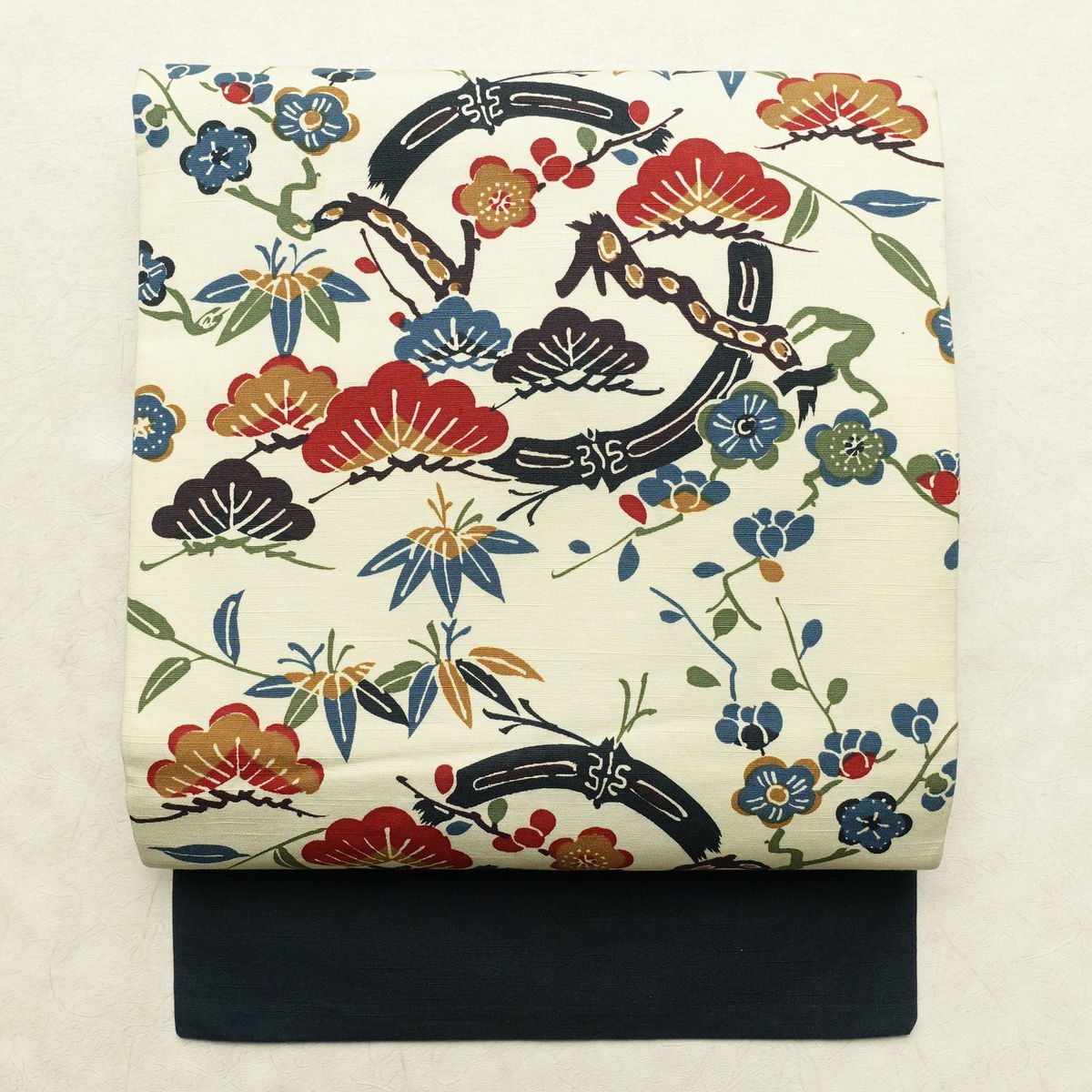 振袖 良品 金駒刺繍 正絹 古典柄 袷仕立て 身丈166.5cm 裄丈66.5cm