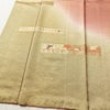 訪問着 一つ紋付き 正絹 古典柄 袷仕立て 身丈159cm 裄丈65cm リサイクル着物 着物 刺繍 箔 金彩 入学式 卒業式 結婚式 七五三 お宮参り フォーマル ピンク_画像4