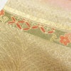 訪問着 一つ紋付き 正絹 古典柄 袷仕立て 身丈159cm 裄丈65cm リサイクル着物 着物 刺繍 箔 金彩 入学式 卒業式 結婚式 七五三 お宮参り フォーマル ピンク_画像9