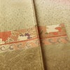 訪問着 一つ紋付き 正絹 古典柄 袷仕立て 身丈159cm 裄丈65cm リサイクル着物 着物 刺繍 箔 金彩 入学式 卒業式 結婚式 七五三 お宮参り フォーマル ピンク_画像14