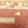 訪問着 一つ紋付き 正絹 古典柄 袷仕立て 身丈159cm 裄丈65cm リサイクル着物 着物 刺繍 箔 金彩 入学式 卒業式 結婚式 七五三 お宮参り フォーマル ピンク_画像20