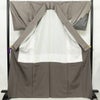 付け下げ 美品 しつけ糸付き 正絹 風景柄 袷仕立て 身丈168cm 裄丈68cm リサイクル着物 着物 共八掛 モダン おしゃれ 紬地 紫・藤色_画像3