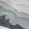 付け下げ 美品 しつけ糸付き 正絹 風景柄 袷仕立て 身丈168cm 裄丈68cm リサイクル着物 着物 共八掛 モダン おしゃれ 紬地 紫・藤色_画像15