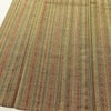 単衣 紬 良品 バチ衿仕立て 正絹 縞柄・線柄 単衣仕立て 身丈153.5cm 裄丈62.5cm リサイクル着物 着物 黄・黄土色_画像4