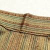 単衣 紬 良品 バチ衿仕立て 正絹 縞柄・線柄 単衣仕立て 身丈153.5cm 裄丈62.5cm リサイクル着物 着物 黄・黄土色_画像20