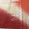 訪問着 正絹 風景柄 袷仕立て 身丈158cm 裄丈65.5cm リサイクル着物 着物 金彩 入学式 卒業式 結婚式 七五三 お宮参り フォーマル 御所車 萩 菊 赤・朱_画像4