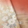 訪問着 正絹 風景柄 袷仕立て 身丈158cm 裄丈65.5cm リサイクル着物 着物 金彩 入学式 卒業式 結婚式 七五三 お宮参り フォーマル 御所車 萩 菊 赤・朱_画像13