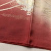 訪問着 正絹 風景柄 袷仕立て 身丈158cm 裄丈65.5cm リサイクル着物 着物 金彩 入学式 卒業式 結婚式 七五三 お宮参り フォーマル 御所車 萩 菊 赤・朱_画像14