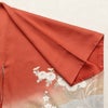 訪問着 正絹 風景柄 袷仕立て 身丈158cm 裄丈65.5cm リサイクル着物 着物 金彩 入学式 卒業式 結婚式 七五三 お宮参り フォーマル 御所車 萩 菊 赤・朱_画像17