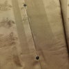 道行コート 美品 しつけ糸付き 正絹 木の葉・植物柄 袷仕立て 身丈92cm 裄丈66.5cm リサイクル着物 着物 黄・黄土色_画像16