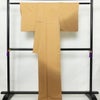 付け下げ 良品 落款入り 正絹 その他の柄 袷仕立て 身丈163.5cm 裄丈64.5cm リサイクル着物 着物 七五三 お宮参り フォーマル シンプル 黄・黄土色_画像2