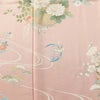 訪問着 正絹 古典柄 袷仕立て 身丈163cm 裄丈65cm リサイクル着物 着物 箔 金彩 入学式 結婚式 七五三 お宮参り フォーマル ピンク_画像6