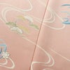 訪問着 正絹 古典柄 袷仕立て 身丈163cm 裄丈65cm リサイクル着物 着物 箔 金彩 入学式 結婚式 七五三 お宮参り フォーマル ピンク_画像7