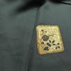 付け下げ 金駒刺繍 正絹 花柄 袷仕立て 身丈161cm 裄丈67.5cm リサイクル着物 着物 箔 入学式 七五三 お宮参り フォーマル 緑・うぐいす色_画像20
