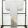訪問着 良品 正絹 花柄 袷仕立て 身丈163.5cm 裄丈71.5cm リサイクル着物 着物 金彩 入学式 卒業式 七五三 お宮参り フォーマル 青・紺_画像2
