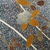 訪問着 良品 正絹 花柄 袷仕立て 身丈163.5cm 裄丈71.5cm リサイクル着物 着物 金彩 入学式 卒業式 七五三 お宮参り フォーマル 青・紺_画像8