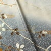 訪問着 良品 正絹 花柄 袷仕立て 身丈163.5cm 裄丈71.5cm リサイクル着物 着物 金彩 入学式 卒業式 七五三 お宮参り フォーマル 青・紺_画像13