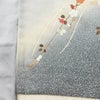 訪問着 良品 正絹 花柄 袷仕立て 身丈163.5cm 裄丈71.5cm リサイクル着物 着物 金彩 入学式 卒業式 七五三 お宮参り フォーマル 青・紺_画像16