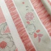 道行コート 美品 しつけ糸付き 正絹 花柄 袷仕立て 身丈86cm 裄丈64.5cm リサイクル着物 着物 赤・朱_画像16