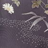 付け下げ 一つ紋付き 正絹 花柄 袷仕立て 身丈156cm 裄丈63cm 金駒刺繍 リサイクル着物 着物 金彩 入学式 七五三 お宮参り フォーマル 紫・藤色_画像9