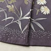 付け下げ 一つ紋付き 正絹 花柄 袷仕立て 身丈156cm 裄丈63cm 金駒刺繍 リサイクル着物 着物 金彩 入学式 七五三 お宮参り フォーマル 紫・藤色_画像15