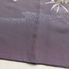 付け下げ 一つ紋付き 正絹 花柄 袷仕立て 身丈156cm 裄丈63cm 金駒刺繍 リサイクル着物 着物 金彩 入学式 七五三 お宮参り フォーマル 紫・藤色_画像16