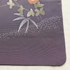 付け下げ 一つ紋付き 正絹 花柄 袷仕立て 身丈156cm 裄丈63cm 金駒刺繍 リサイクル着物 着物 金彩 入学式 七五三 お宮参り フォーマル 紫・藤色_画像21