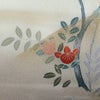付け下げ しつけ糸付き 正絹 木の葉・植物柄 袷仕立て 身丈162cm 裄丈65cm リサイクル着物 着物 入学式 卒業式 七五三 お宮参り フォーマル ベージュ_画像10