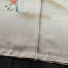 付け下げ しつけ糸付き 正絹 木の葉・植物柄 袷仕立て 身丈162cm 裄丈65cm リサイクル着物 着物 入学式 卒業式 七五三 お宮参り フォーマル ベージュ_画像14