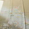 訪問着 一つ紋付き 正絹 古典柄 袷仕立て 身丈161.5cm 裄丈64.5cm リサイクル着物 着物 金彩 入学式 七五三 お宮参り フォーマル ベージュ_画像5