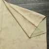 小紋 しつけ糸付き 縮緬 総柄 正絹 花柄 袷仕立て 身丈157cm 裄丈63.5cm リサイクル着物 着物 ベージュ_画像15