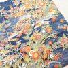小紋 総柄 正絹 風景柄 袷仕立て 身丈153cm 裄丈64cm リサイクル着物 着物 青・紺_画像15