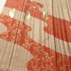 付け下げ 正絹 古典柄 袷仕立て 身丈159.5cm 裄丈65.5cm リサイクル着物 着物 刺繍 箔 金彩 入学式 七五三 お宮参り フォーマル 茶_画像4