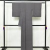小紋 総柄 正絹 その他の柄 袷仕立て 身丈160.5cm 裄丈65.5cm リサイクル着物 着物 紫・藤色_画像2