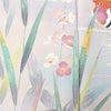 訪問着 しつけ糸付き 縮緬 正絹 風景柄 袷仕立て 身丈163.5cm 裄丈66.5cm リサイクル着物 着物 入学式 卒業式 結婚式 七五三 お宮参り フォーマル ピンク_画像11