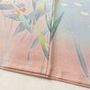 訪問着 しつけ糸付き 縮緬 正絹 風景柄 袷仕立て 身丈163.5cm 裄丈66.5cm リサイクル着物 着物 入学式 卒業式 結婚式 七五三 お宮参り フォーマル ピンク_画像13