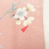 訪問着 しつけ糸付き 縮緬 正絹 風景柄 袷仕立て 身丈163.5cm 裄丈66.5cm リサイクル着物 着物 入学式 卒業式 結婚式 七五三 お宮参り フォーマル ピンク_画像22