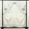 訪問着 しつけ糸付き 正絹 花柄 袷仕立て 身丈155.5cm 裄丈65.5cm リサイクル着物 着物 金彩 入学式 卒業式 結婚式 七五三 お宮参り フォーマル 青・紺_画像3