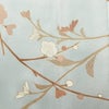訪問着 しつけ糸付き 正絹 花柄 袷仕立て 身丈155.5cm 裄丈65.5cm リサイクル着物 着物 金彩 入学式 卒業式 結婚式 七五三 お宮参り フォーマル 青・紺_画像9