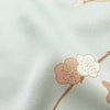 訪問着 しつけ糸付き 正絹 花柄 袷仕立て 身丈155.5cm 裄丈65.5cm リサイクル着物 着物 金彩 入学式 卒業式 結婚式 七五三 お宮参り フォーマル 青・紺_画像27